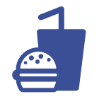 Hamburguesería Kalúa icono de comida rapida